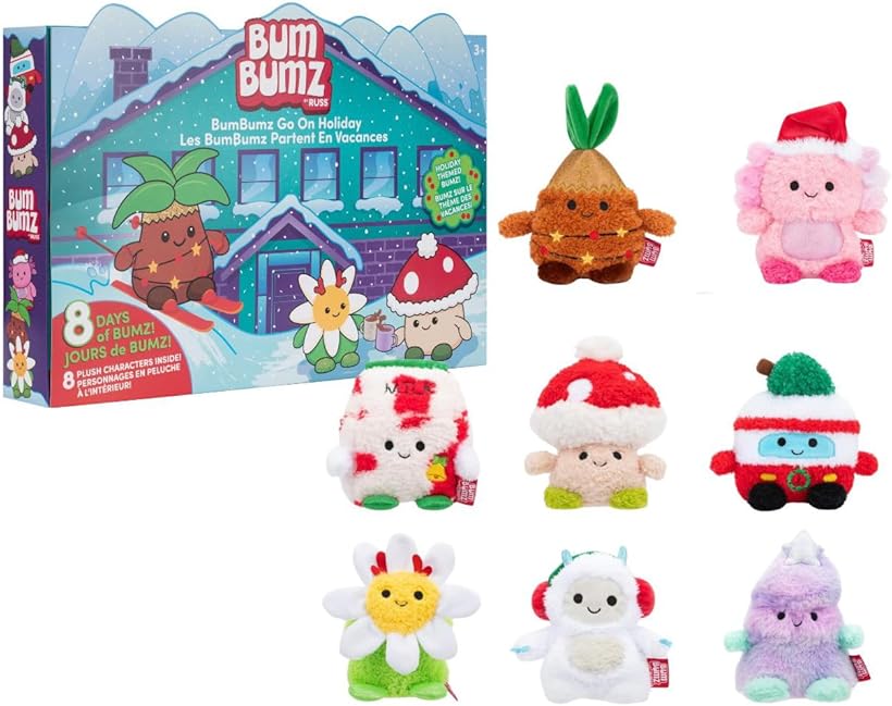 BumBumz 4 5 Inch Plush Pack Style